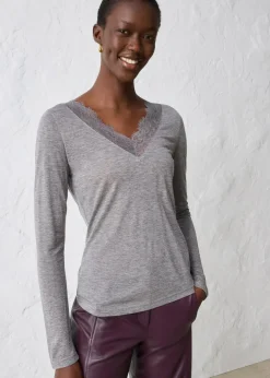 Damen bonprix Shirts & Tops|Premium|Shirt mit Wolle