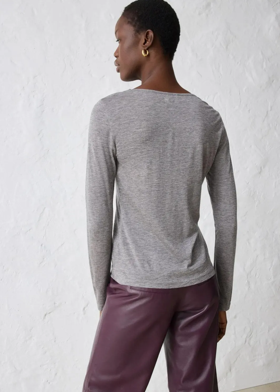 Damen bonprix Shirts & Tops|Premium|Shirt mit Wolle