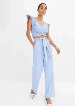 Damen bonprix Shirts & Tops|Hosen|Shirt und Hose (2-tlg.Set)