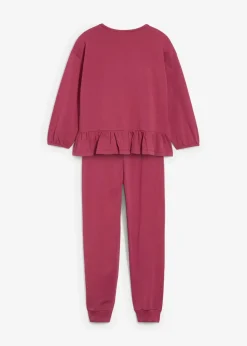 Kinder bonprix Mädchen·Nachtwäsche|Shirt und Jogginghose mit Bio-Baumwolle (2-tlg.Set)