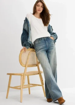 Damen bonprix Shirts & Tops|Nachhaltigere Materialien|Shirtbluse aus reiner Bio-Baumwolle