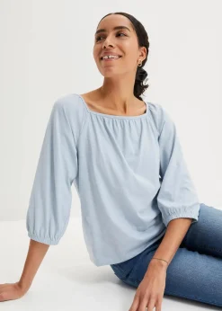 Hot Shirtbluse aus reiner Bio-Baumwolle Damen Shirts & Tops|Nachhaltigere Materialien