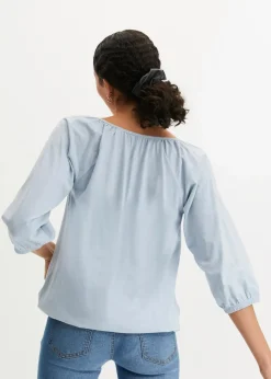 Hot Shirtbluse aus reiner Bio-Baumwolle Damen Shirts & Tops|Nachhaltigere Materialien