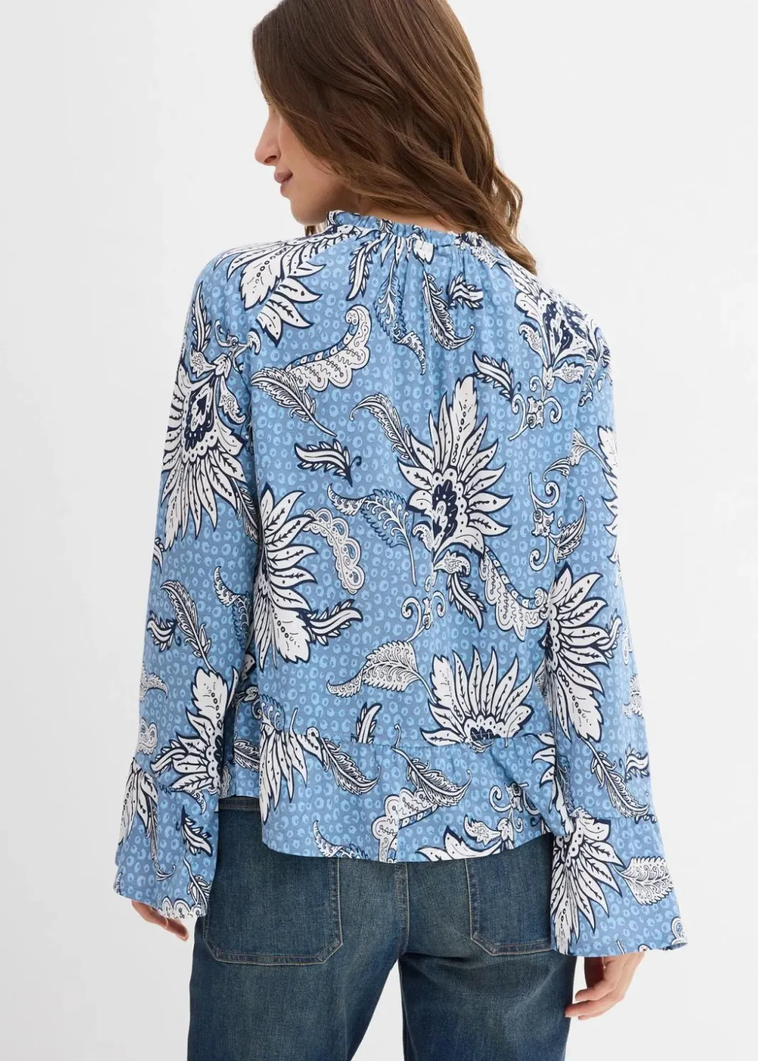 Best Shirtbluse aus softem Modal-Mix Damen Shirts & Tops