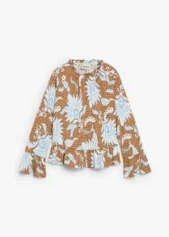 Hot Shirtbluse aus softem Modal-Mix Damen Shirts & Tops