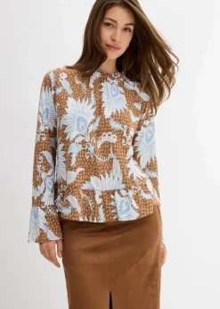 Hot Shirtbluse aus softem Modal-Mix Damen Shirts & Tops
