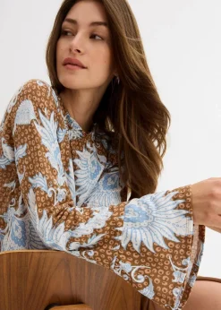 Hot Shirtbluse aus softem Modal-Mix Damen Shirts & Tops