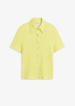 Damen bonprix Shirts & Tops|Shirtbluse mit Struktur