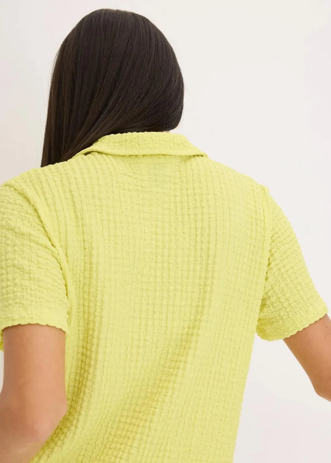 Damen bonprix Shirts & Tops|Shirtbluse mit Struktur