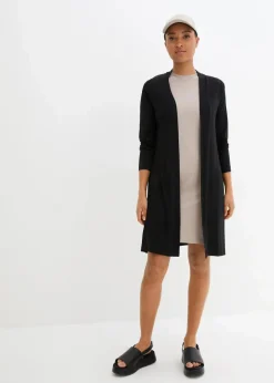 Damen bonprix Bekleidung·Röcke|Nachhaltigere Materialien|Shirtjacke aus softem Viskose-Mix