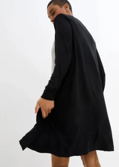 Damen bonprix Bekleidung·Röcke|Nachhaltigere Materialien|Shirtjacke aus softem Viskose-Mix