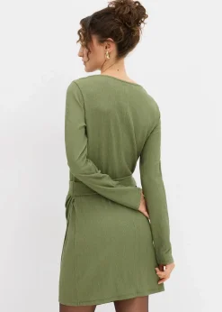 New Shirtkleid aus Barcrêpe Damen Bekleidung·Pullover & Strickjacken|Kleider