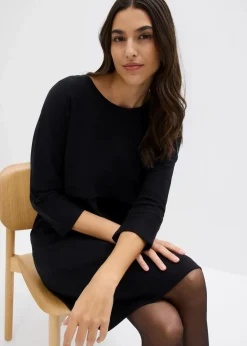 Damen bonprix Bekleidung·Pullover & Strickjacken|Kleider|Shirtkleid aus Bio Baumwolle