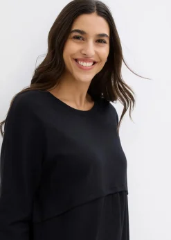 Damen bonprix Bekleidung·Pullover & Strickjacken|Kleider|Shirtkleid aus Bio Baumwolle