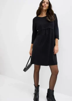 Damen bonprix Bekleidung·Pullover & Strickjacken|Kleider|Shirtkleid aus Bio Baumwolle