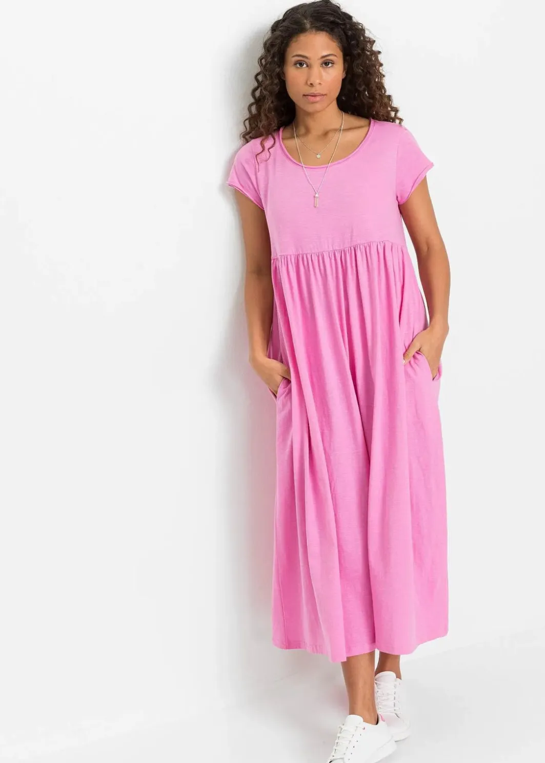 Damen bonprix Bekleidung·Pullover & Strickjacken|Kleider|Shirtkleid aus Bio-Baumwolle
