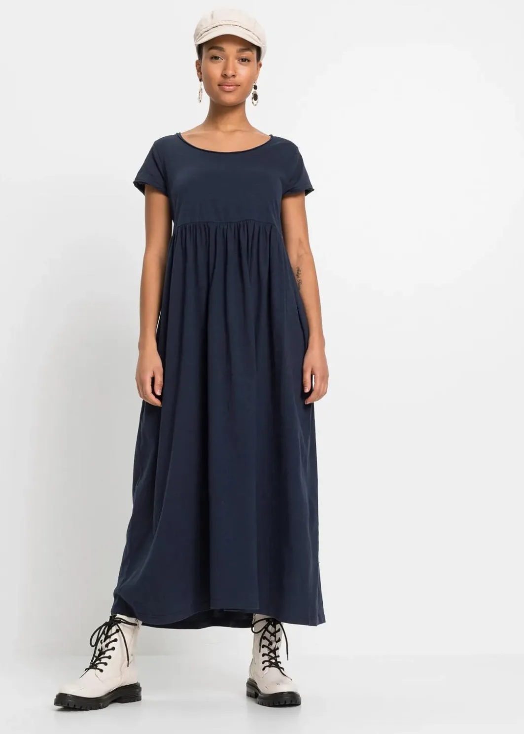 Online Shirtkleid aus Bio-Baumwolle Damen Nachhaltigere Materialien|Kleider