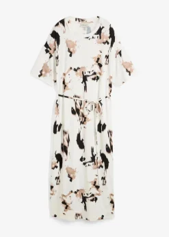 Damen bonprix Kleider|Shirtkleid aus feiner Viskose