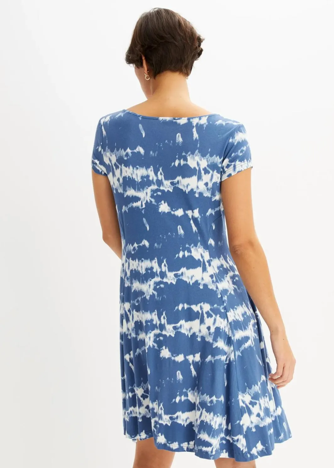 Online Shirtkleid aus fließender Viskose Damen Bekleidung·Pullover & Strickjacken|Kleider