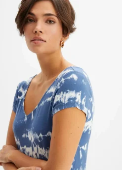 Online Shirtkleid aus fließender Viskose Damen Bekleidung·Pullover & Strickjacken|Kleider