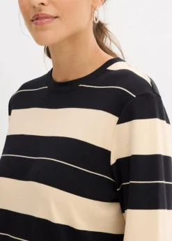 Damen bonprix Bekleidung·Pullover & Strickjacken|Kleider|Shirtkleid aus reiner Baumwolle