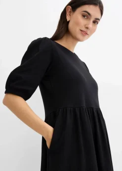 Damen bonprix Bekleidung·Pullover & Strickjacken|Kleider|Shirtkleid aus reiner Baumwolle