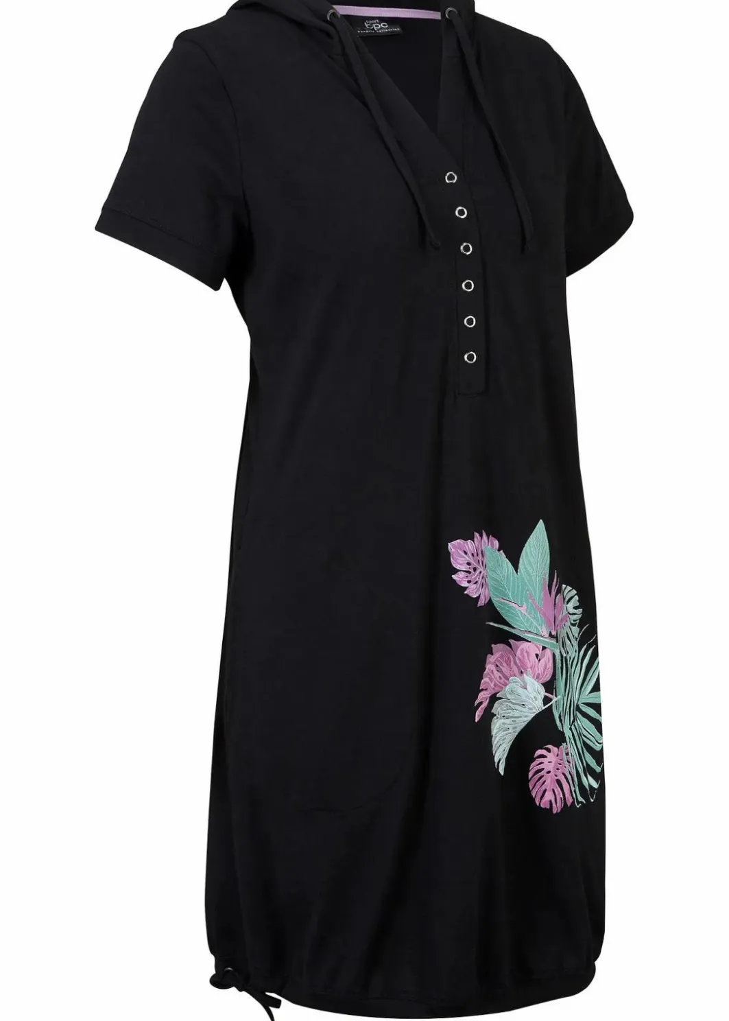 Damen bonprix Strandmode|Bademode·Strandmode|Shirtkleid aus reiner Baumwolle