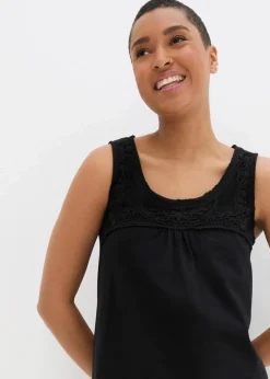Damen bonprix Kleider|Nachhaltigere Materialien|Shirtkleid aus reiner Bio-Baumwolle