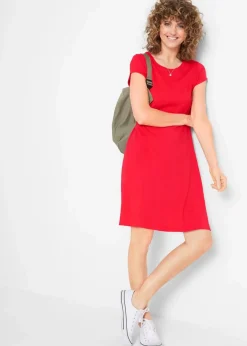Damen bonprix Nachhaltigere Materialien|Kleider|Shirtkleid aus reiner Bio-Baumwolle