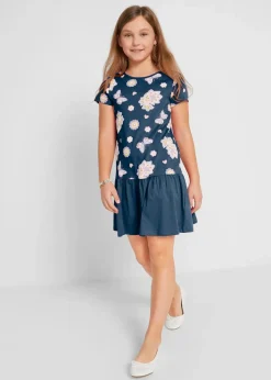 Kinder bonprix Mädchen 2-8 Jahre·Nachhaltigere Materialien|Mädchen 9-16 Jahre·Nachhaltigere Materialien|Shirtkleid aus reiner Bio-Baumwolle