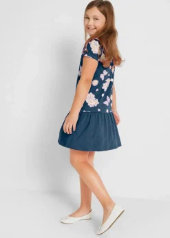 Kinder bonprix Mädchen 2-8 Jahre·Nachhaltigere Materialien|Mädchen 9-16 Jahre·Nachhaltigere Materialien|Shirtkleid aus reiner Bio-Baumwolle