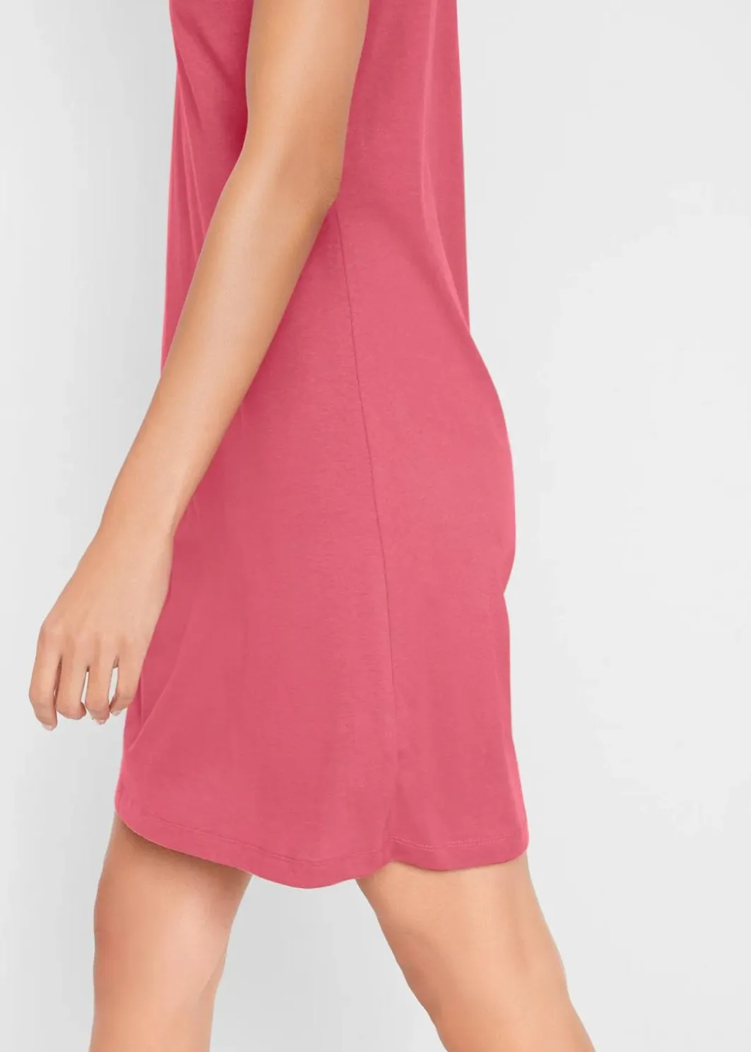 Damen bonprix Nachhaltigere Materialien|Kleider|Shirtkleid aus reiner Bio-Baumwolle