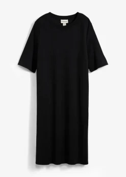 Shirtkleid in A-Linie aus Viskose-Mix Damen Kleider