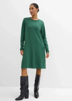 Hot Shirtkleid in A-Linie aus Viskose-Mix Damen Kleider|Bekleidung·Pullover & Strickjacken