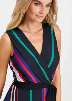 Hot Shirtkleid mit Bindeband Damen Kurzgrößen|Bekleidung·Pullover & Strickjacken
