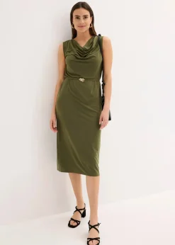 Clearance Shirtkleid mit Gürtel (2-tlg. Set) Damen Bekleidung·Pullover & Strickjacken|Kleider