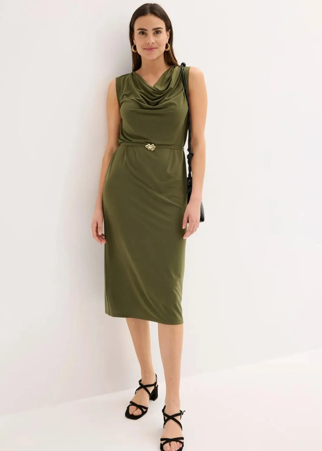 Clearance Shirtkleid mit Gürtel (2-tlg. Set) Damen Bekleidung·Pullover & Strickjacken|Kleider