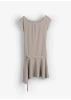 Damen bonprix Nachhaltigere Materialien|Kleider|Shirtkleid mit Gürteldetail