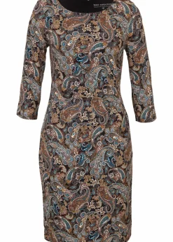 Clearance Shirtkleid mit Paisley Druck Damen Kleider|Bekleidung·Pullover & Strickjacken