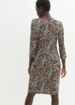 Clearance Shirtkleid mit Paisley Druck Damen Kleider|Bekleidung·Pullover & Strickjacken