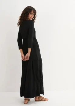 Damen bonprix Bekleidung·Pullover & Strickjacken|Kleider|Shirt-Kleid mit 3/4-Ärmeln