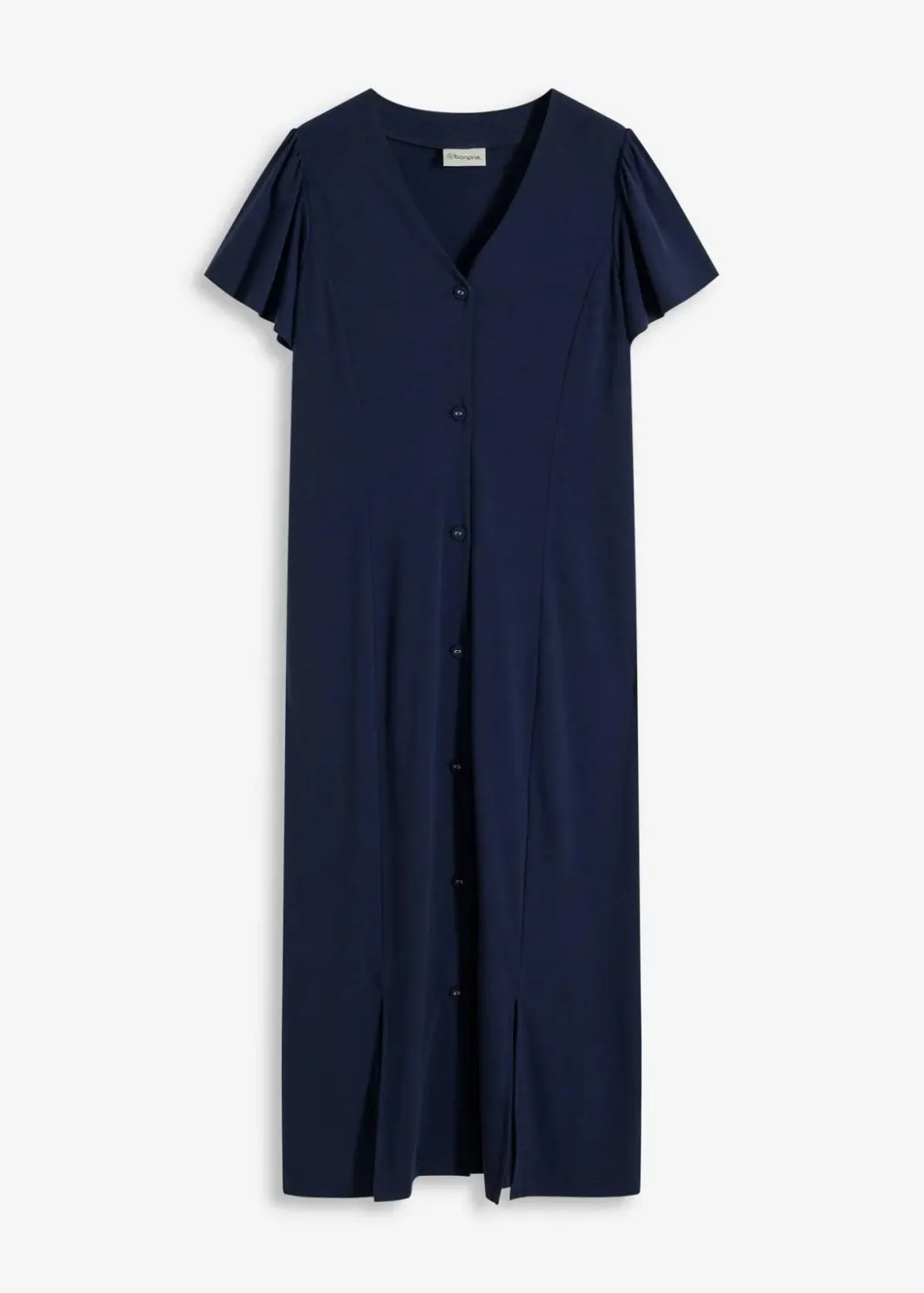 Outlet Shirtkleid mit Schlitz Damen Bekleidung·Pullover & Strickjacken