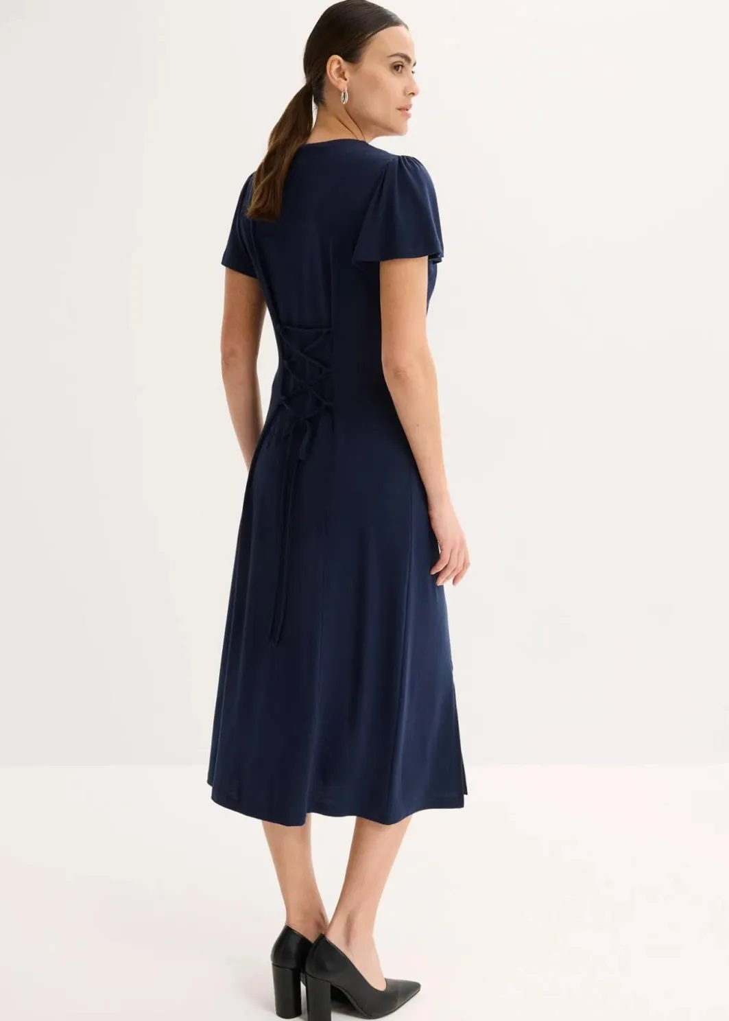 Outlet Shirtkleid mit Schlitz Damen Bekleidung·Pullover & Strickjacken