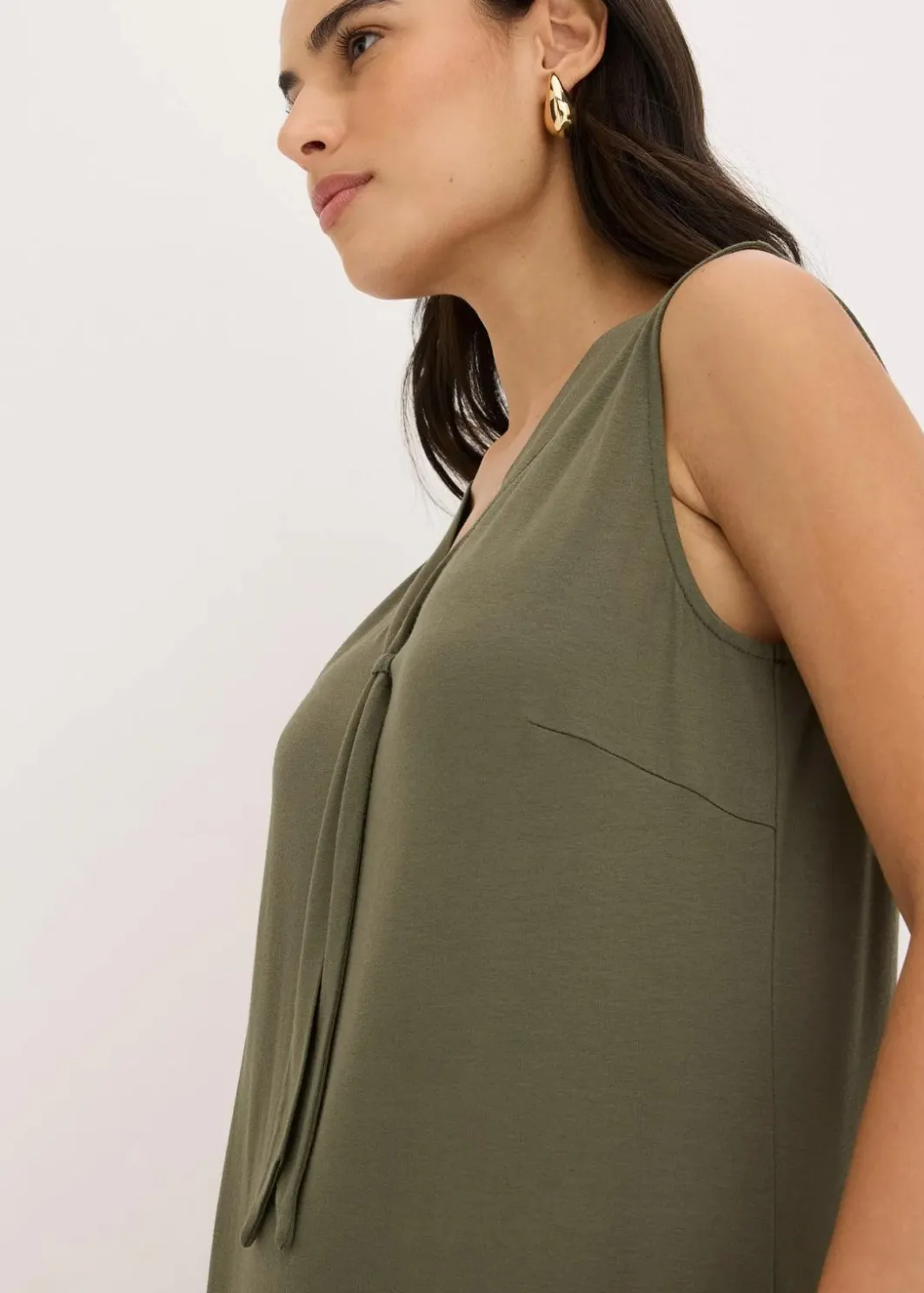 Online Shirtkleid mit Schluppe Damen Bekleidung·Pullover & Strickjacken|Kleider