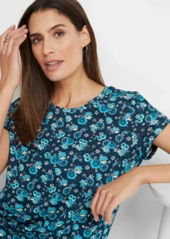Clearance Shirtkleid mit seitlichen Schlitzen aus reiner Baumwolle (2er Pack) Damen Kleider|Bekleidung·Pullover & Strickjacken