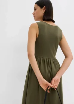 Clearance Shirtkleid mit Taschen aus reiner Baumwolle Damen Kleider|Bekleidung·Pullover & Strickjacken