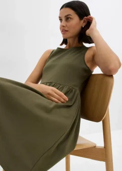 Clearance Shirtkleid mit Taschen aus reiner Baumwolle Damen Kleider|Bekleidung·Pullover & Strickjacken