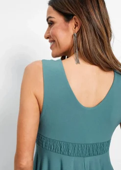 Online Shirtkleid mit V-Ausschnitt Damen Kleider
