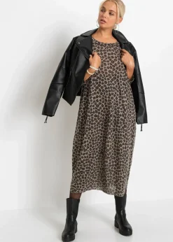 Damen bonprix Bekleidung·Pullover & Strickjacken|Kleider|Shirt-Midikleid