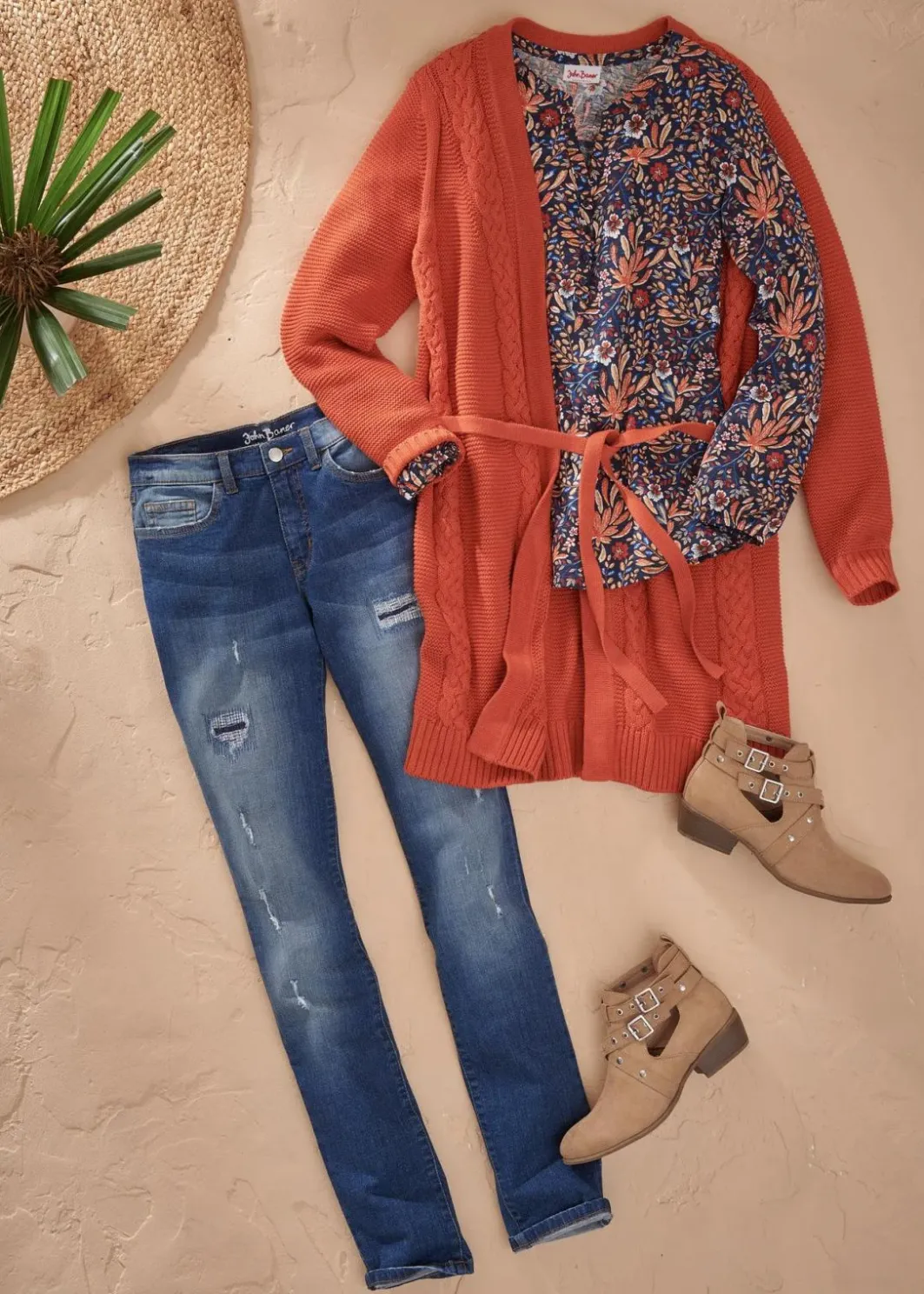 Clearance Shirt-Tunika, bedruckt, Langarm Damen Nachhaltigere Materialien|Shirts & Tops